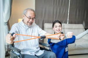 Fisioterapia para idosos a domicílio